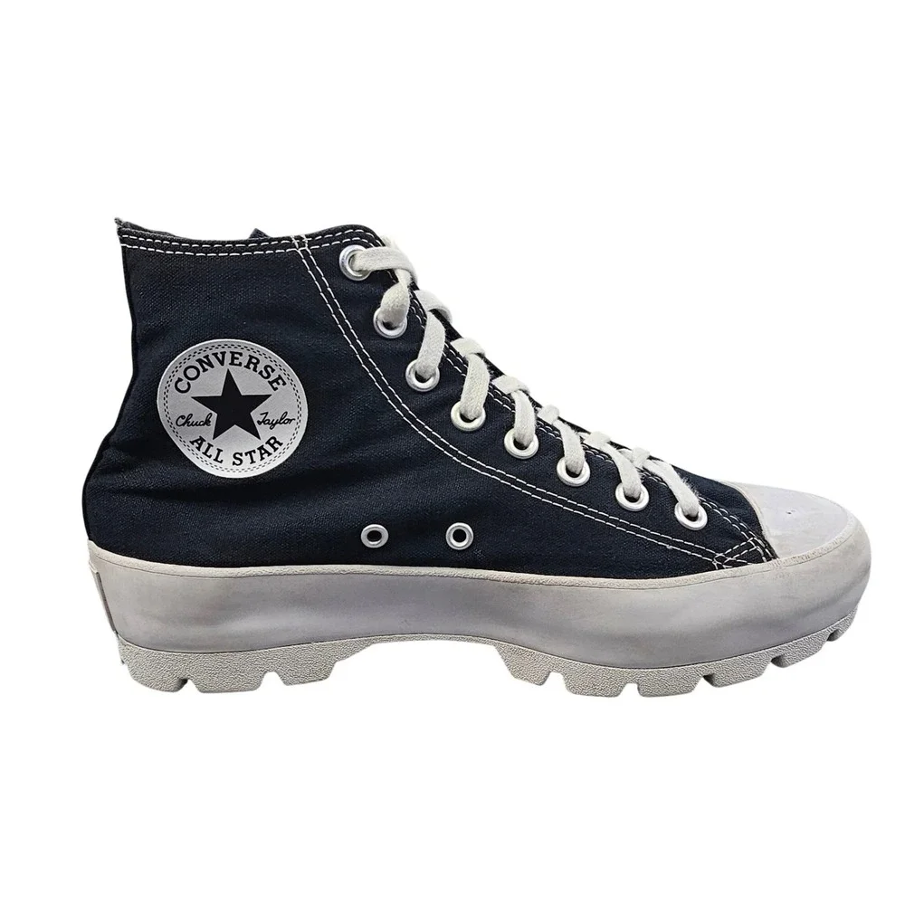 Converse Chuck Taylor All Star Lugged High Top Black Womens Size 9 Shoes 565901C - Picture 6 of 9